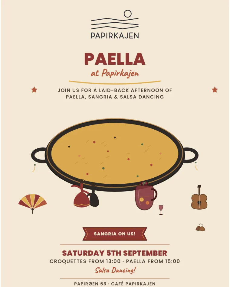 Salsa & Paella. 5/9